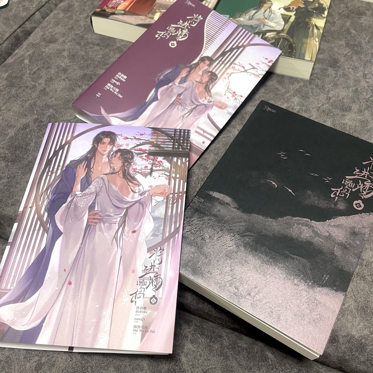 *มือสองมีตำหนิ พิมพ์หนึ่ง* Boxset เชิญร่ำสุรา เล่ม 1-6 (จบ)