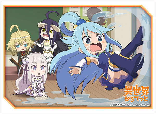 Bushiroad Sleeve Collection High Grade Vol.2448 Isekai Quartet "Aqua, Emilia, Tanya, Albedo" (60ซอง)