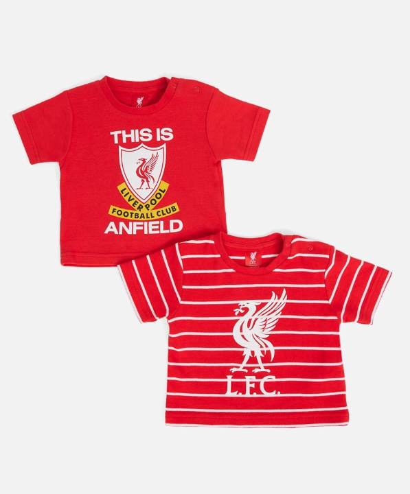 เสื้อเด็กลิเวอร์พูล Baby 2-Pack Red Tees ของแท้
