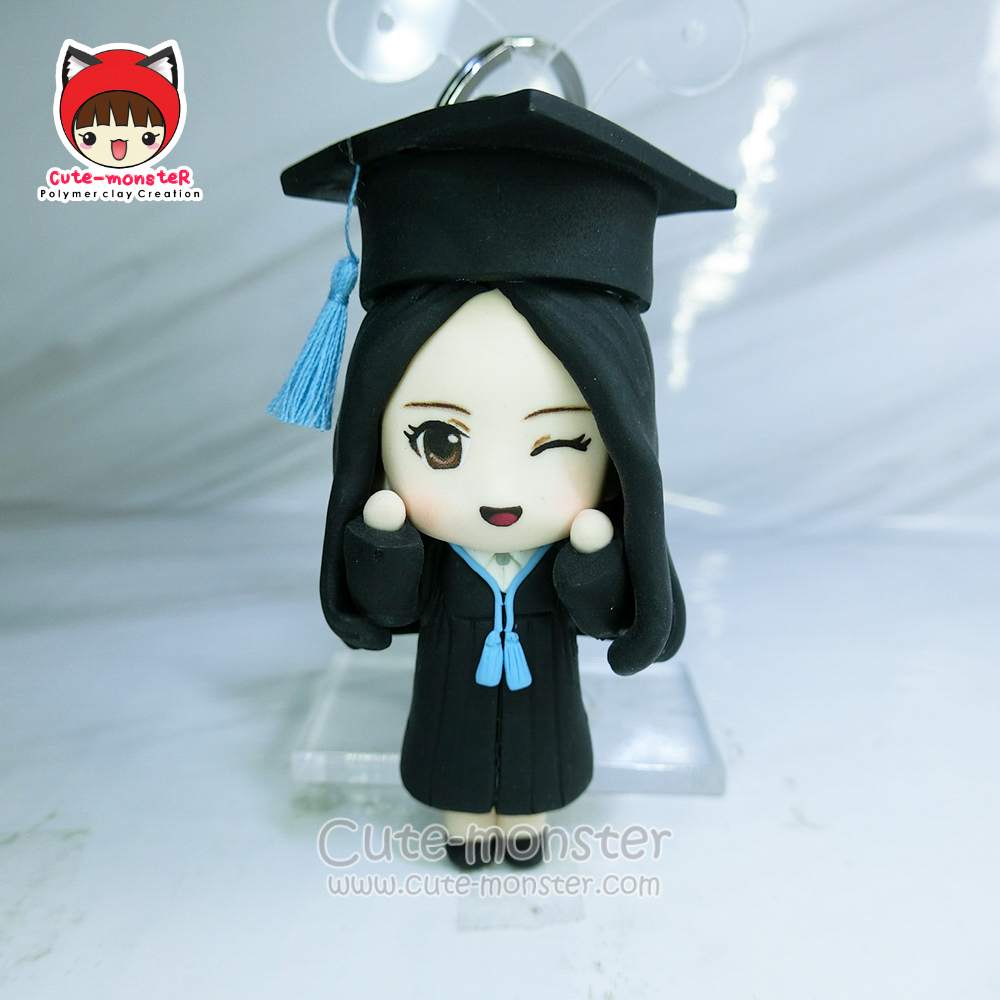 ตุ๊กตารับปริญญา ชุดครุย ม.เกษตร