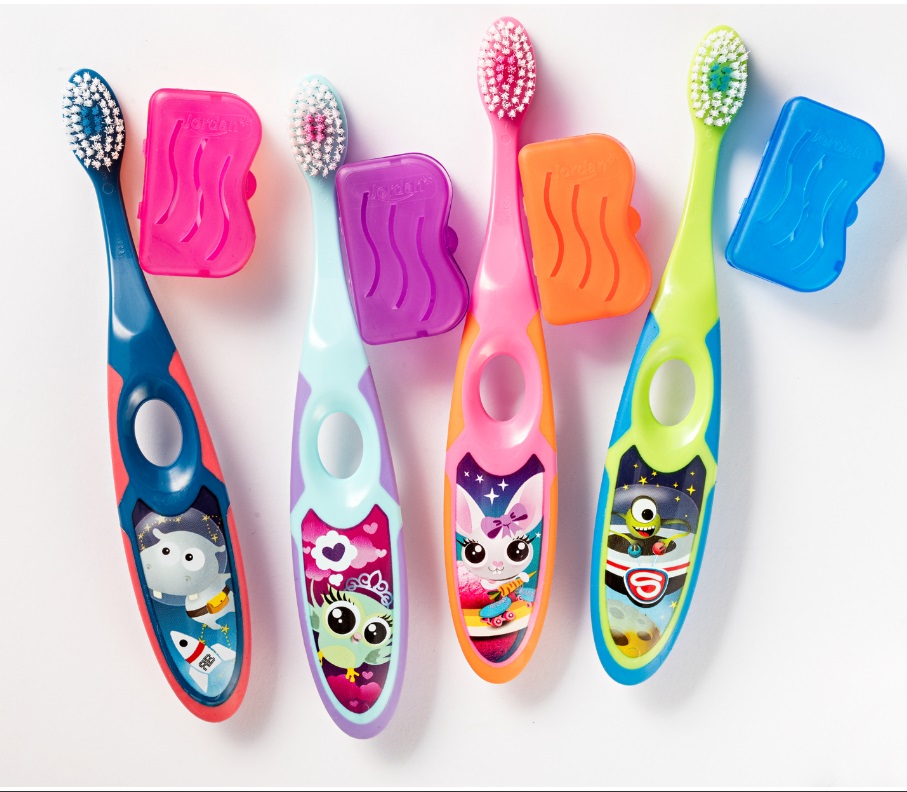 แปรงสีฟันจอร์แดน Jordan Step 2 สำหรับเด็กอายุ 3 - 5 ปี