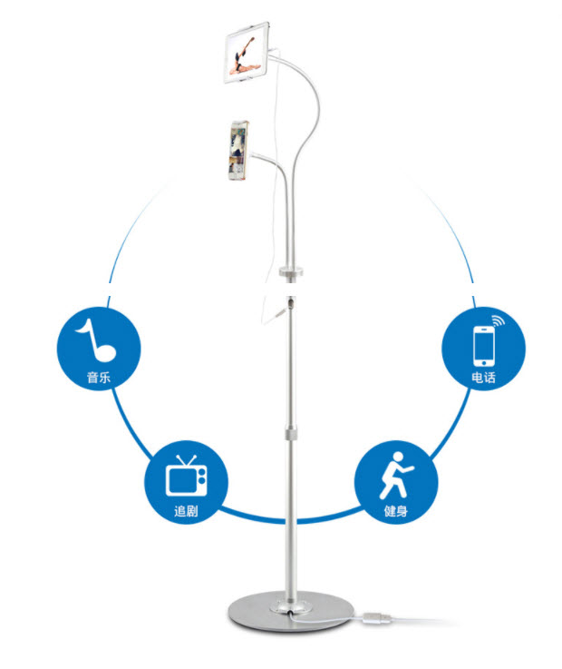 2 in 1 iPad Stand 2021 ขาตั้ง ที่วาง iPad ไอแพด แท็บเล็ต มือถือ 7 - 10.2 นิ้ว