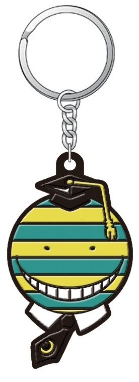 Ichiban Kuji Assassination Classroom Koro Sensei Keychain - Nameteru Face