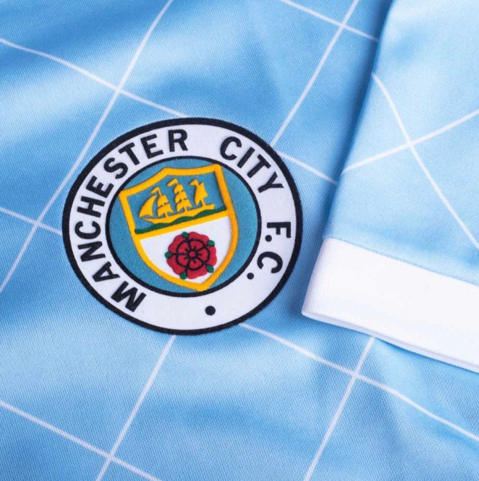 เสื้อเรทโรย้อนยุคแมนเชสเตอร์ ซิตี้ 1988 Retro Football ของแท้
