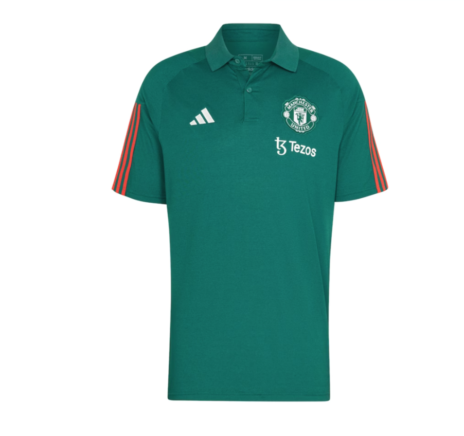 เสื้อโปโลแมนเชสเตอร์ ยูไนเต็ด Training Polo สีเขียวของแท้