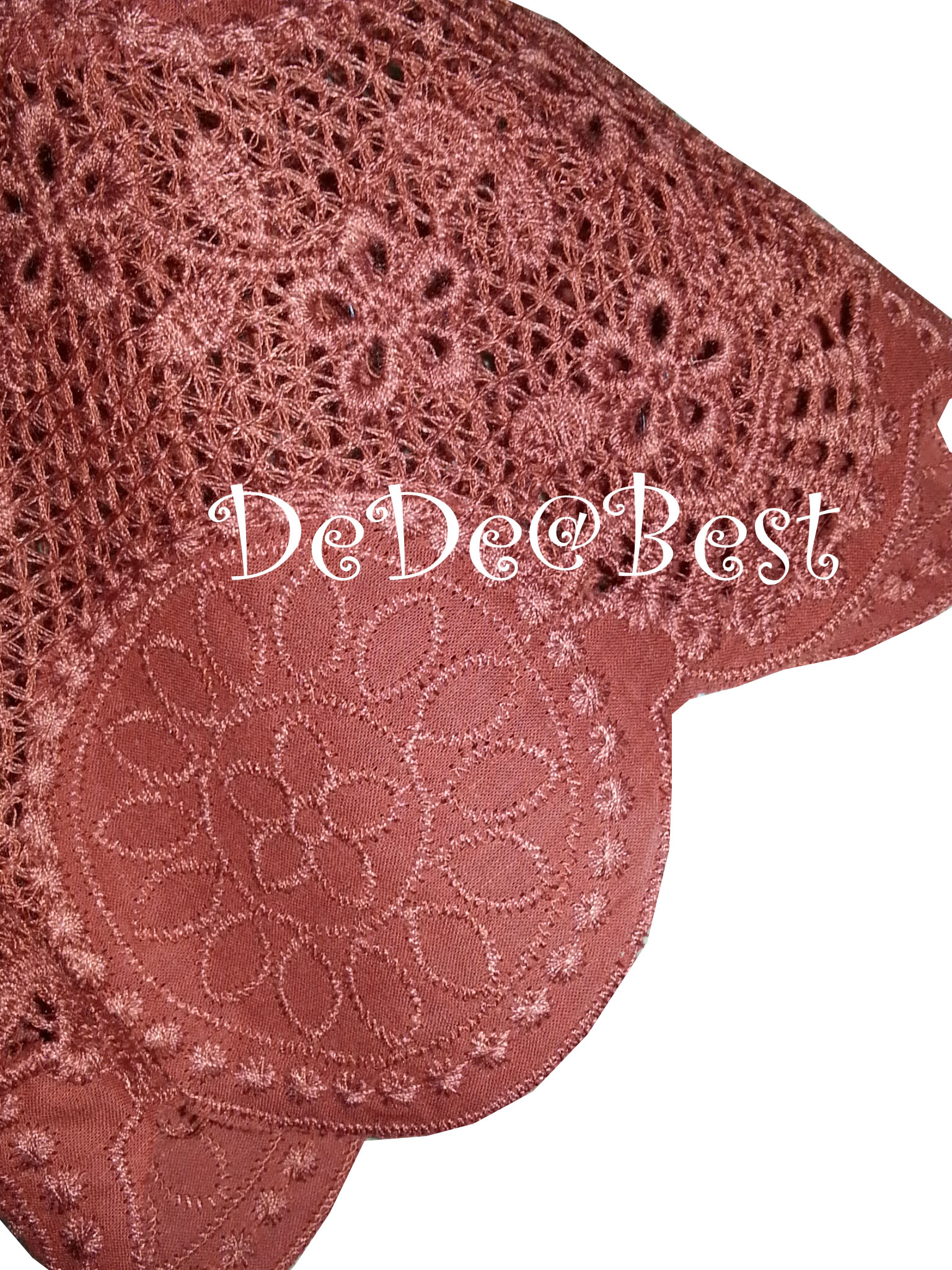 ขายแล้วค่ะ T72:First-hand top เสื้อแนววินเทจฉลุลายดอกไม้สวยมาก:สินค้าใหม่ป้ายห้อย!❤