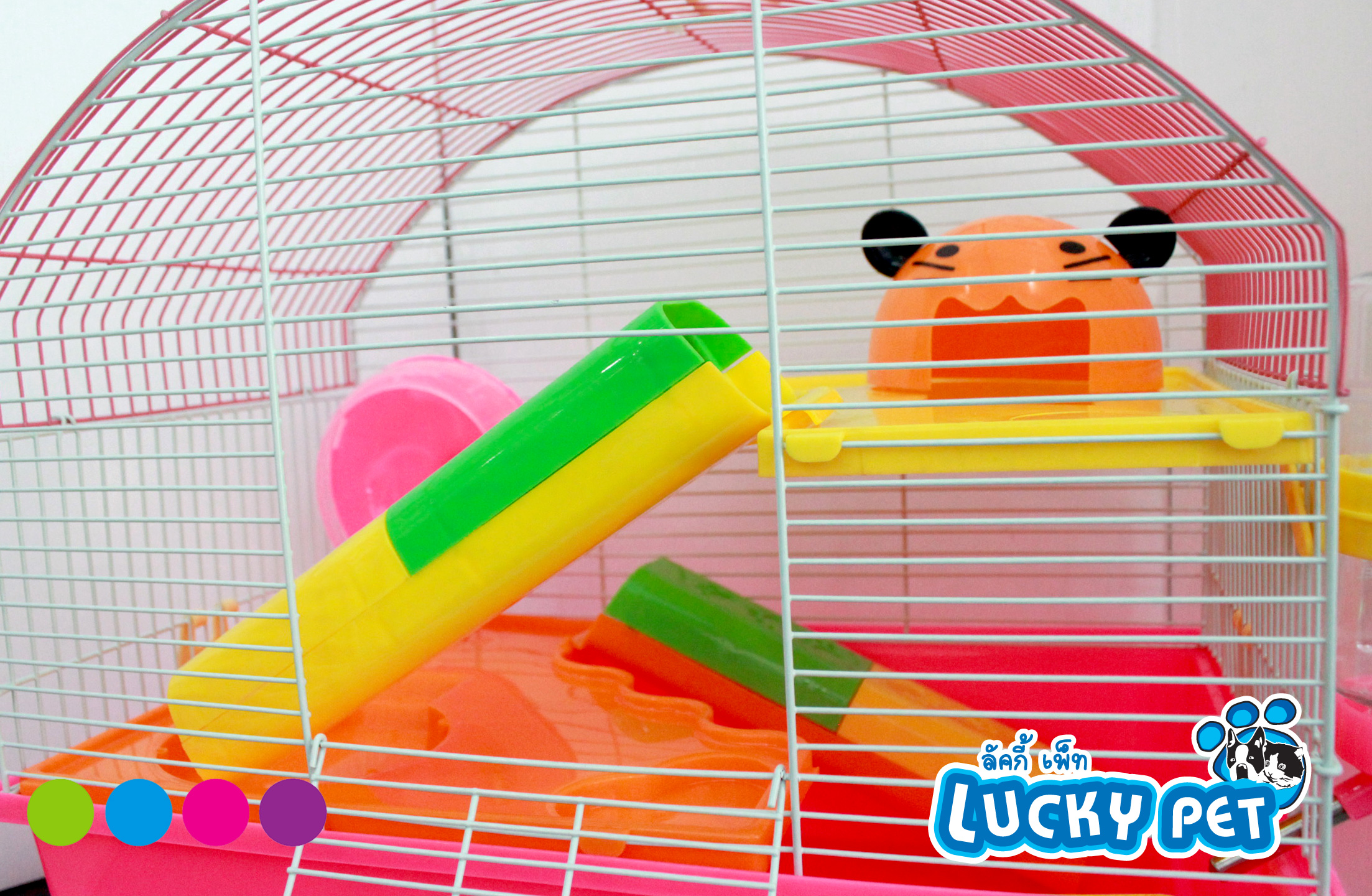 กรงหนูแฮมเตอร์ขนาดใหญ่ HC612