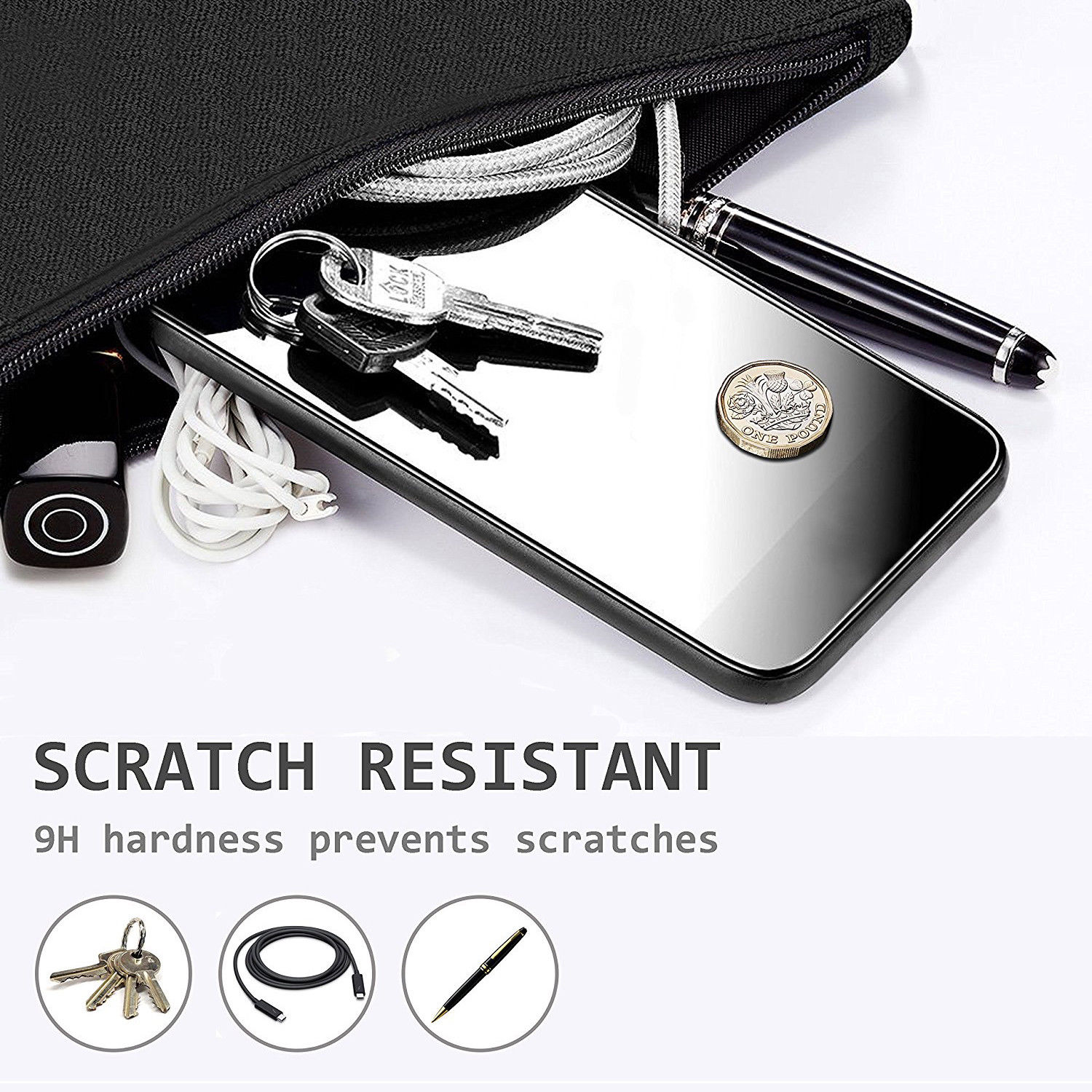 ฟิล์มกระจกนิรภัย Huawei Media M5 Lite 10" แบบใส