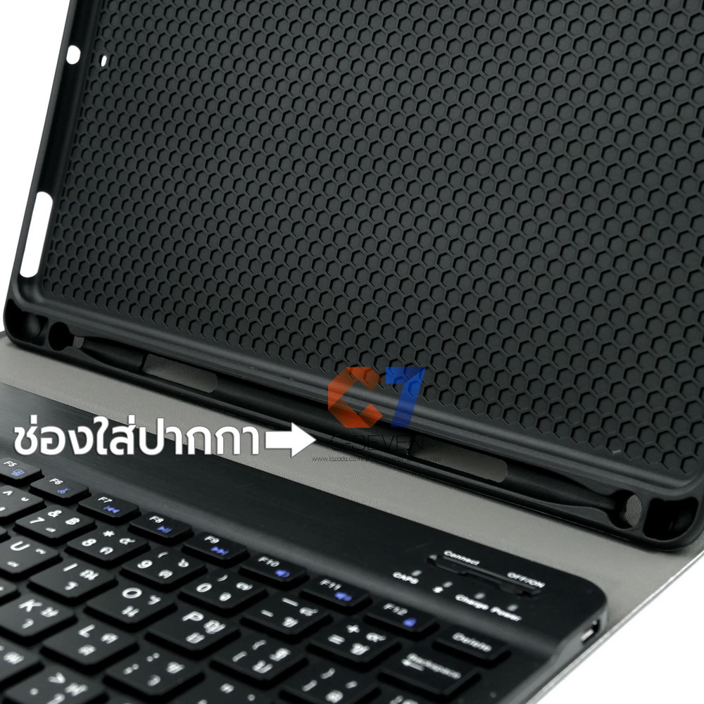 เคสคีย์บอร์ด เคส iPad 9.7 2017/2018 Air 1/2 Pro 9.7 !!ช่องเสียบปากกา แป้นพิมพ์ไทย
