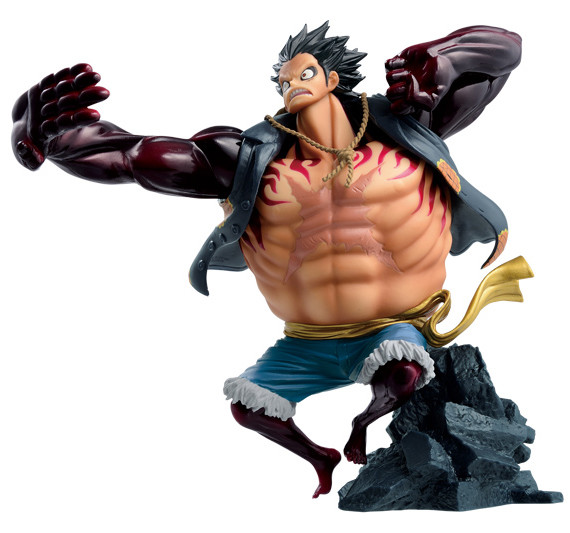 One Piece Figure Colosseum - SCultures Big - Zoukeiou Special - Luffy Gear Fourth (Special Color ver.)
