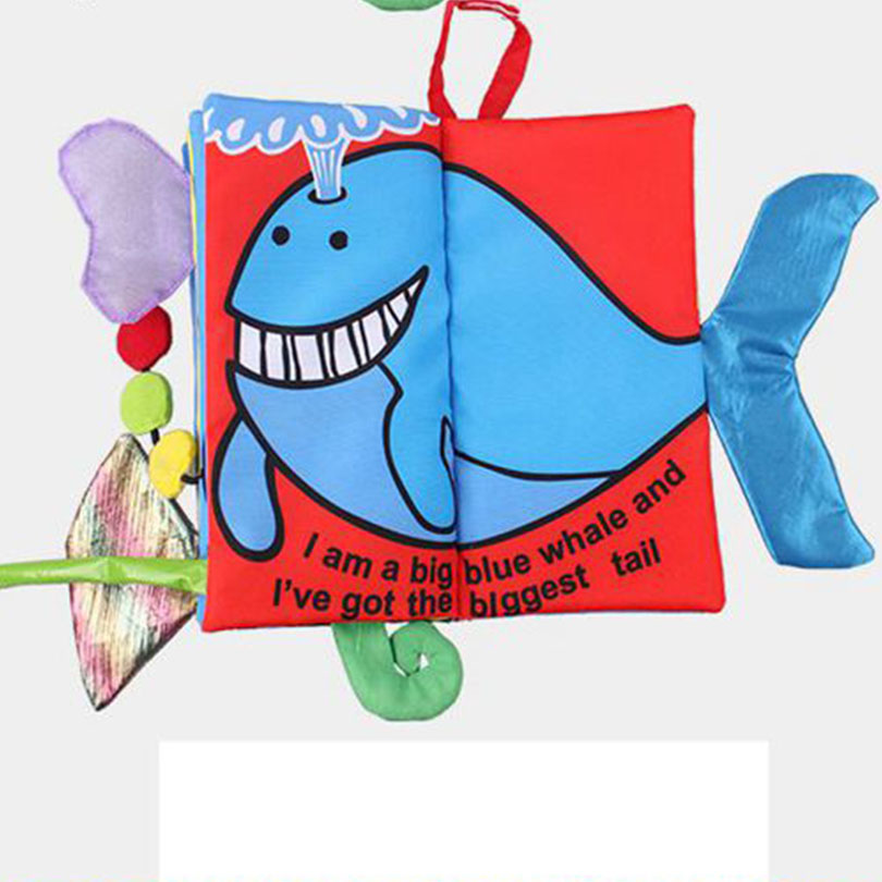 หนังสือผ้าหางปลา Fishy Tails by Jollybaby