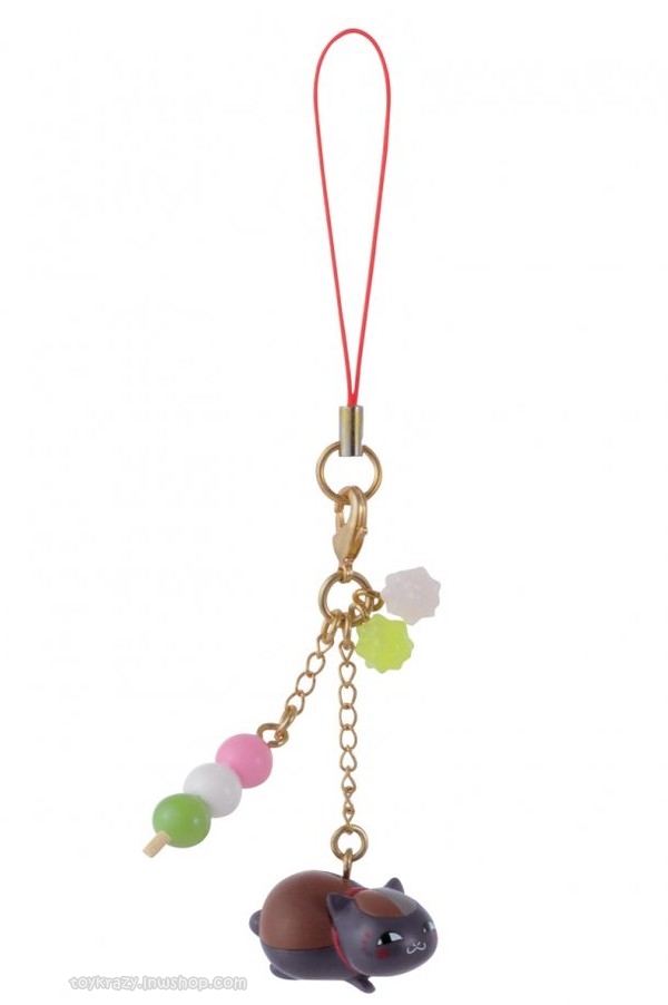 Ichiban Kuji Natsume Yuujinchou -Nyanko-sensei wa Kuishinbou- Black Nyanko Strap