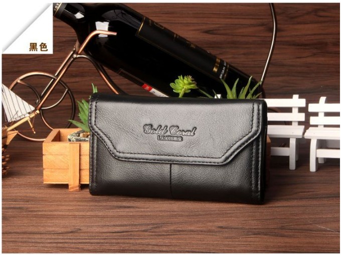 [หนังแท้] Gold Coral ซองหนัง กระเป๋าหนัง คาดเอว ใส่มือถือ 5.2 - 6.7 นิ้ว Samsung iPhone Huawei