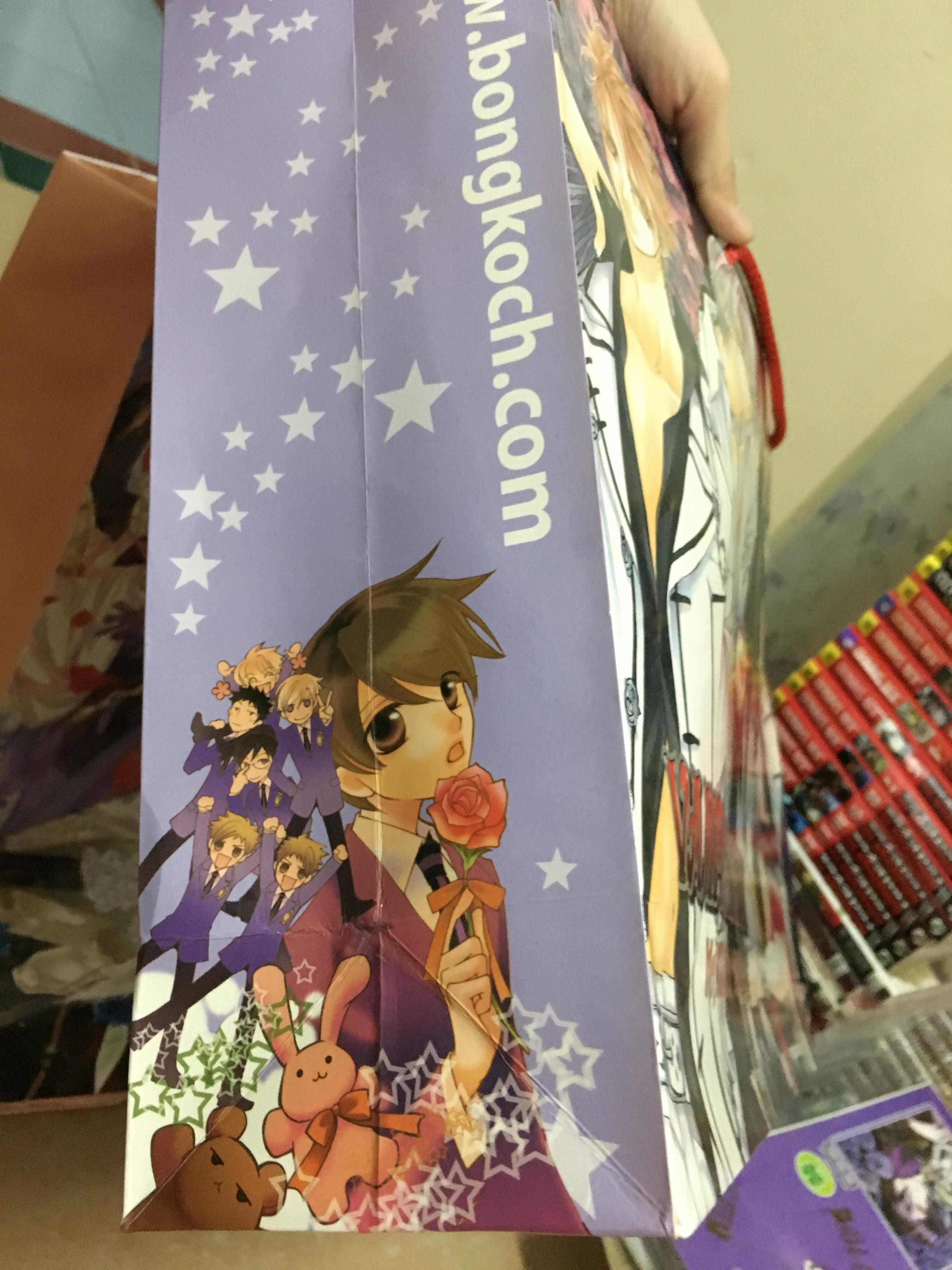 ถุงกระดาษ Vampire Knight & ชมรมรัก คลับมหาสนุก (บงกช)