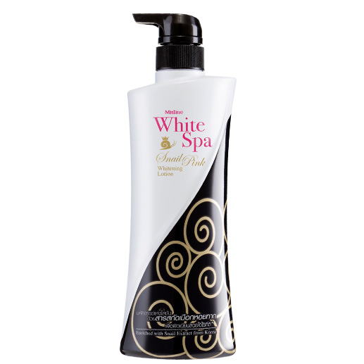 *พร้อมส่ง* Mistine White Spa Snail Pink Whitening Lotion โลชั่นเมือกหอยทาก สมานผิวจากรอยต่างๆ ให้ดูเรียบเนียน นำเข้าจากเกาหลี