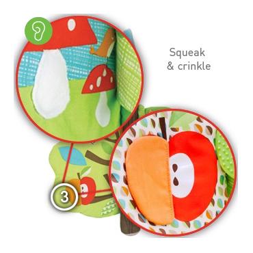 หนังสือผ้าป่าไม้น่ารัก SKK Baby