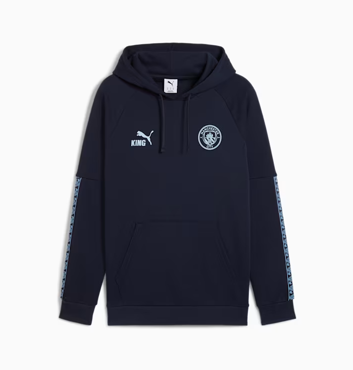 เสื้อฮู้ดแมนเชสเตอร์ ซิตี้ KING Hoodie สีกรมท่าของแท้