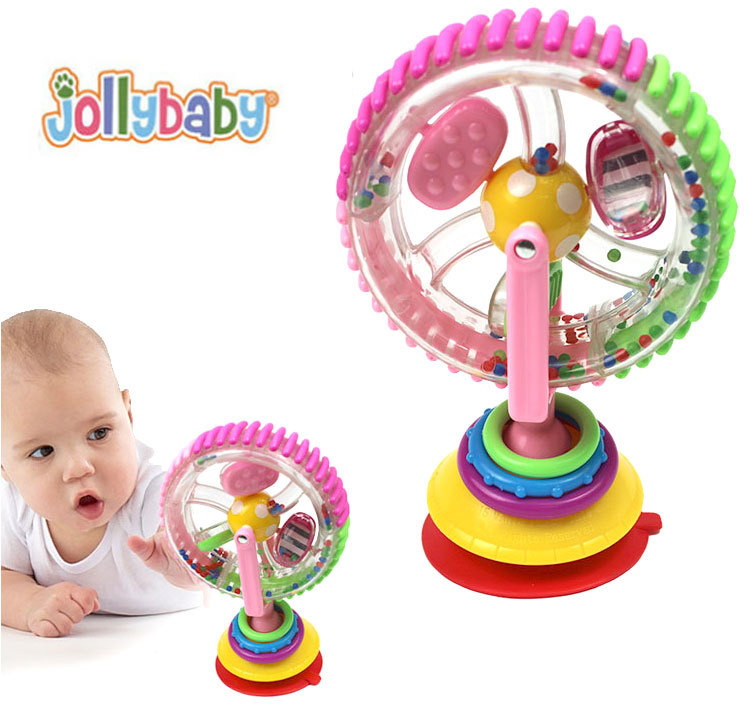 ของเล่นติดโต๊ะเด็ก วงล้อลูกปัด Jolly Baby Wonder Wheel Highchair Toy