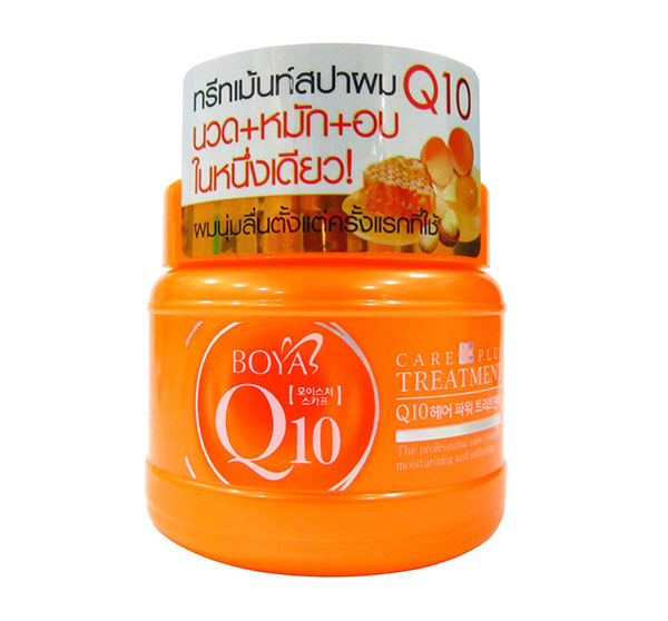 *พร้อมส่ง* BOYA Q10 Hair Treatment ครีมหมักผมโบย่า คิวเท็น เปลี่ยนผมแห้งเสียให้แข็งแรง นุ่มลื่น ใน 7 วัน