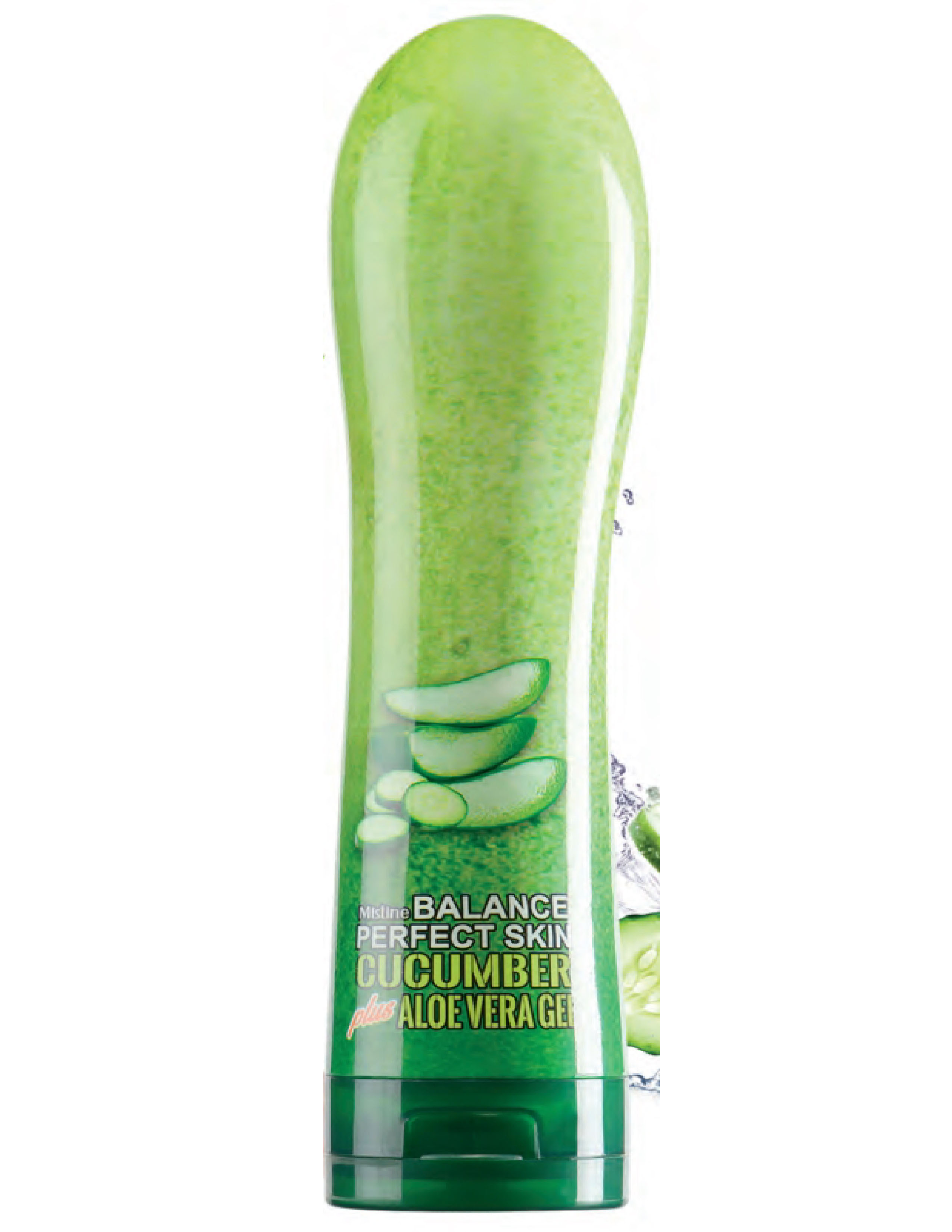 Mistine Cucumber Aloe Vera Gel มิสทีน คิวคัมเบอร์ พลัส อโล เวร่า เจล เจลบำรุงผิวกาย เนื้อสัมผัสเบางเบา ด้วยส่วนผสมจากแตงกวาญี่ปุ่นแท้