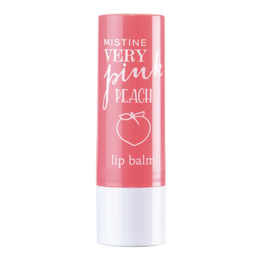 Mistine Very Pink Lip Balm ลิปบาล์ม 5 กลิ่นหอมจากผลไม้ มิสทิน เวรี่ พิ้งค์ ลิป บาล์ม บำรุงปากเนียนนุ่ม ดูสุขภาพดีตลอดวัน