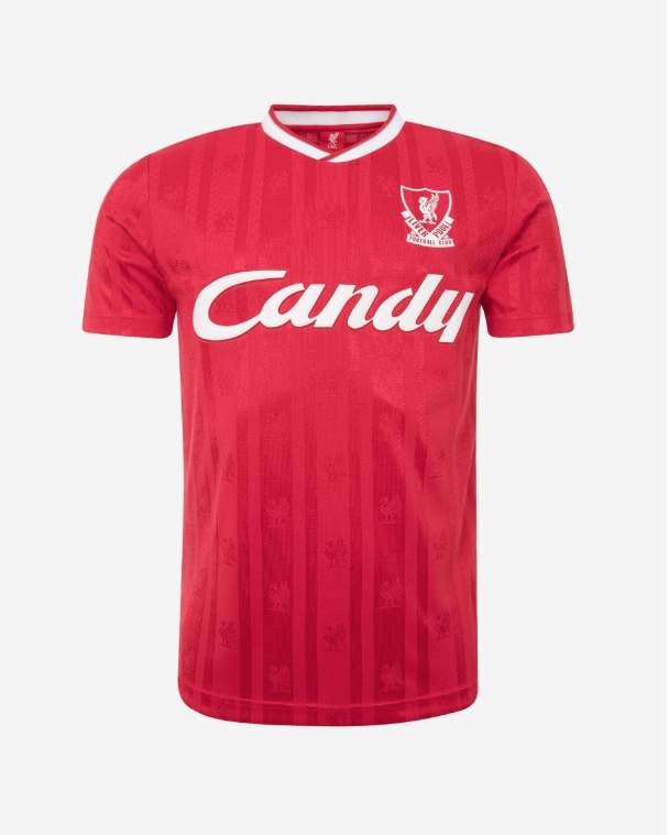 เสื้อลิเวอร์พูลย้อนยุค Retro 89 Red Home ของแท้