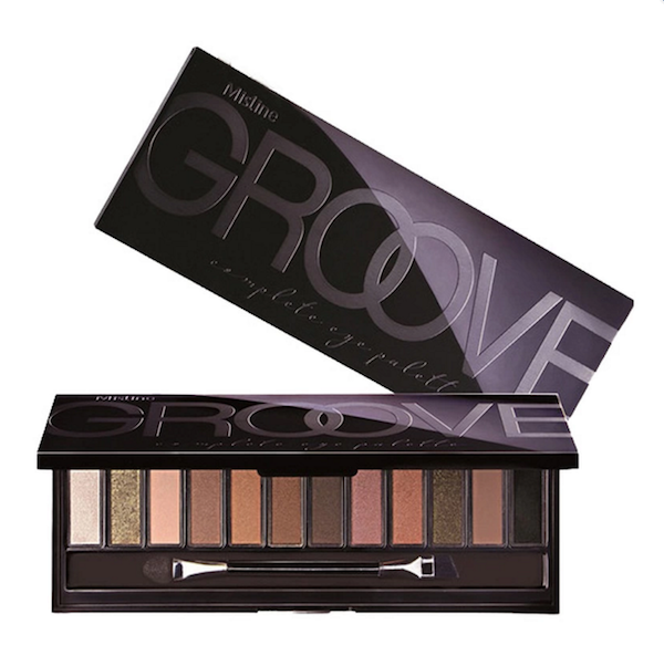 *พร้อมส่ง* Mistine GROOVE Complete Eye Palette อายแชโดว์มิสทีน กรูฟว์ 12 เฉดสีในตลับเดียว ติดทนกันน้ำ กันเหงื่อ