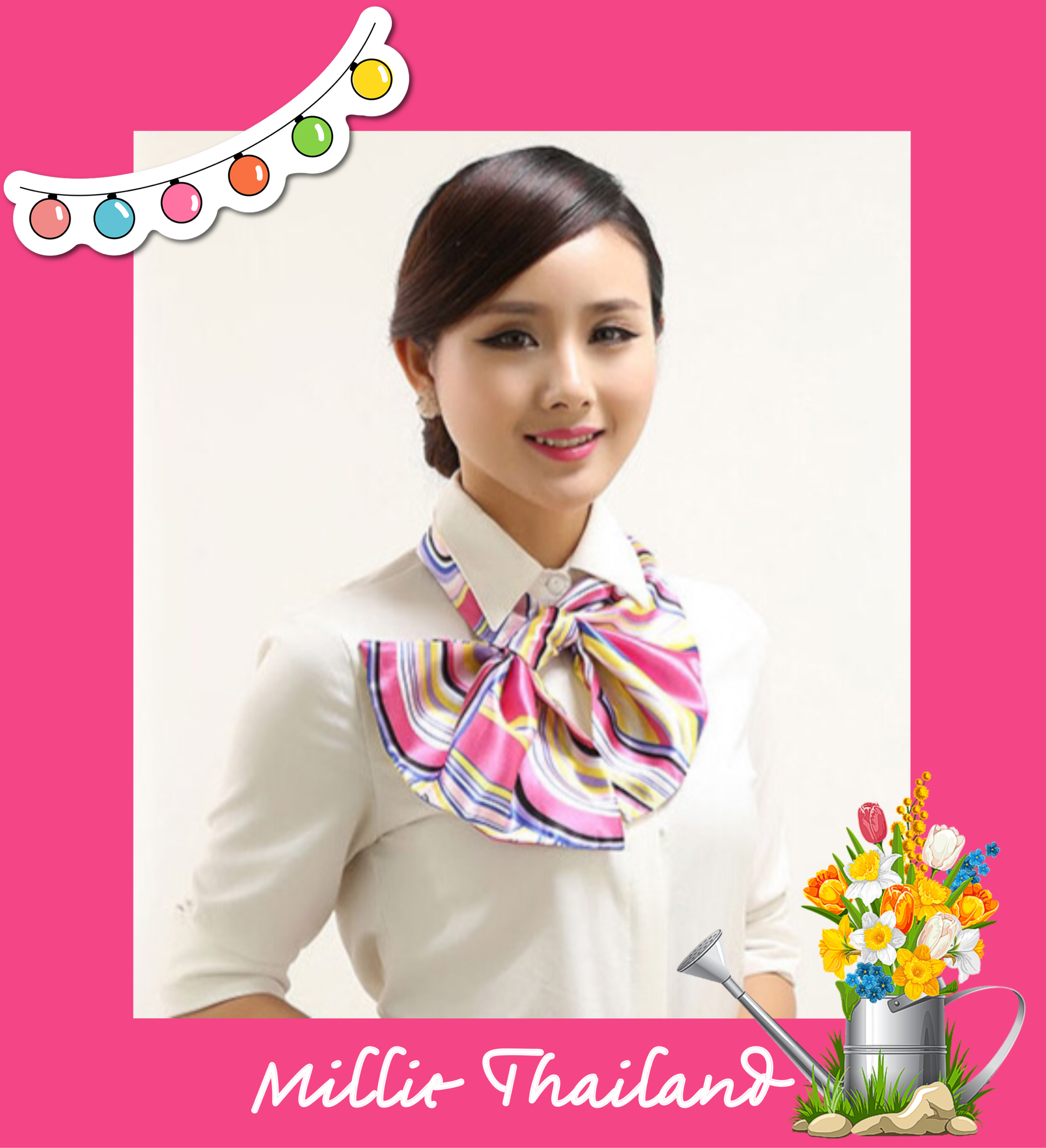 ผ้าพันคอสำเร็จรูป (Uniform Scarves)