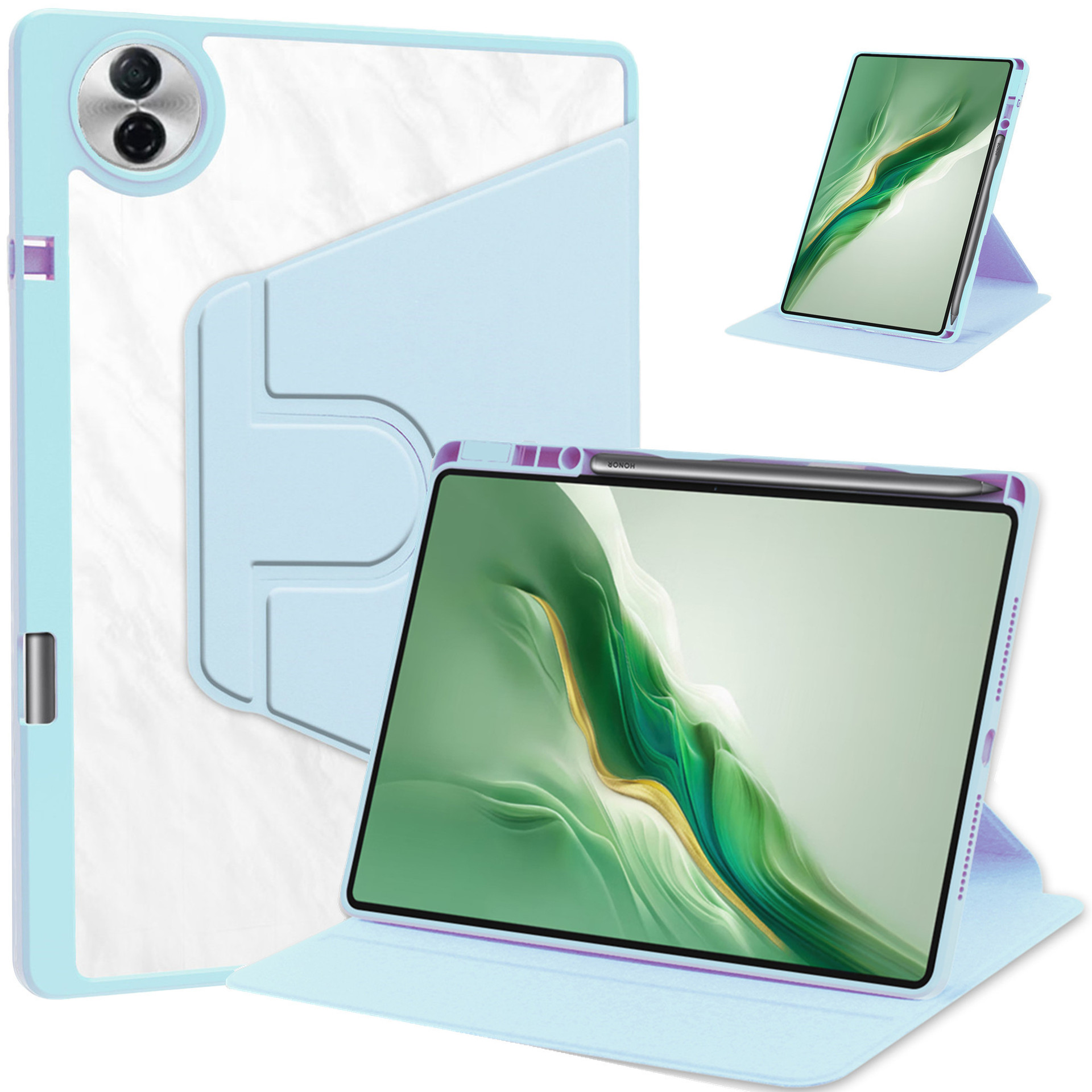[ หมุน 360 องศา ] เคส สำหรับ Honor Pad 10 12.1 "