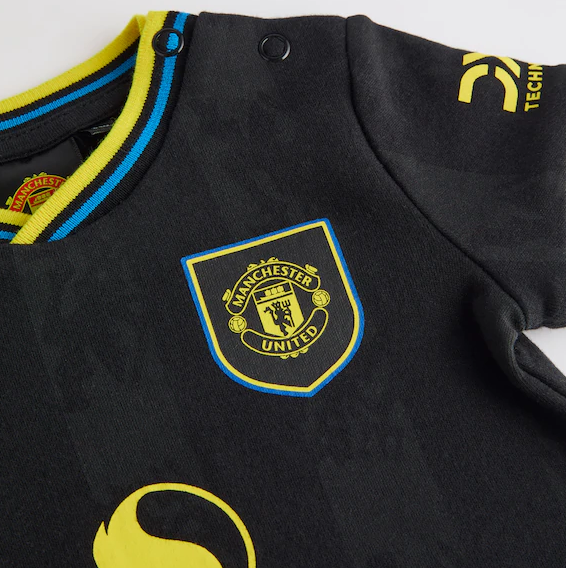 เสื้อเด็กแมนเชสเตอร์ ยูไนเต็ดสำหรับเด็กทารก 2025/26 Baby Third Romper ของแท้