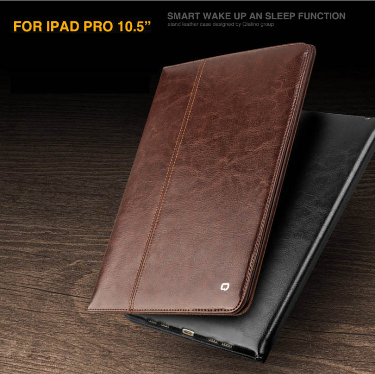 Qialino เคสหนังวัวแท้ iPad mini4 สไตล์อิตาลี
