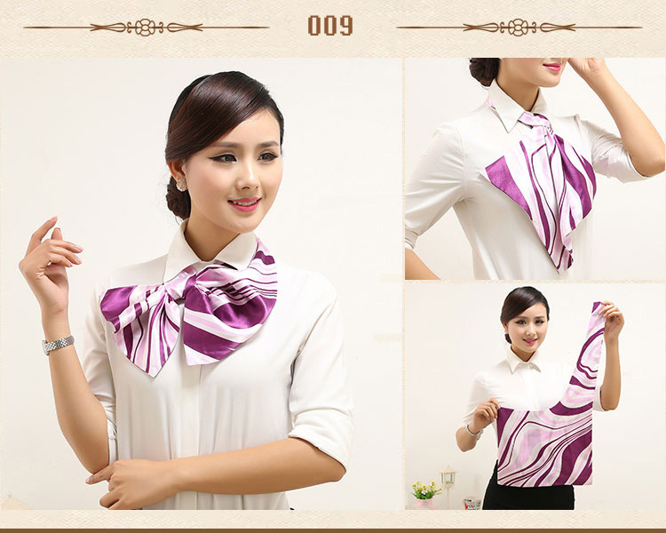 ผ้าพันคอสำเร็จรูป (Uniform Scarves)