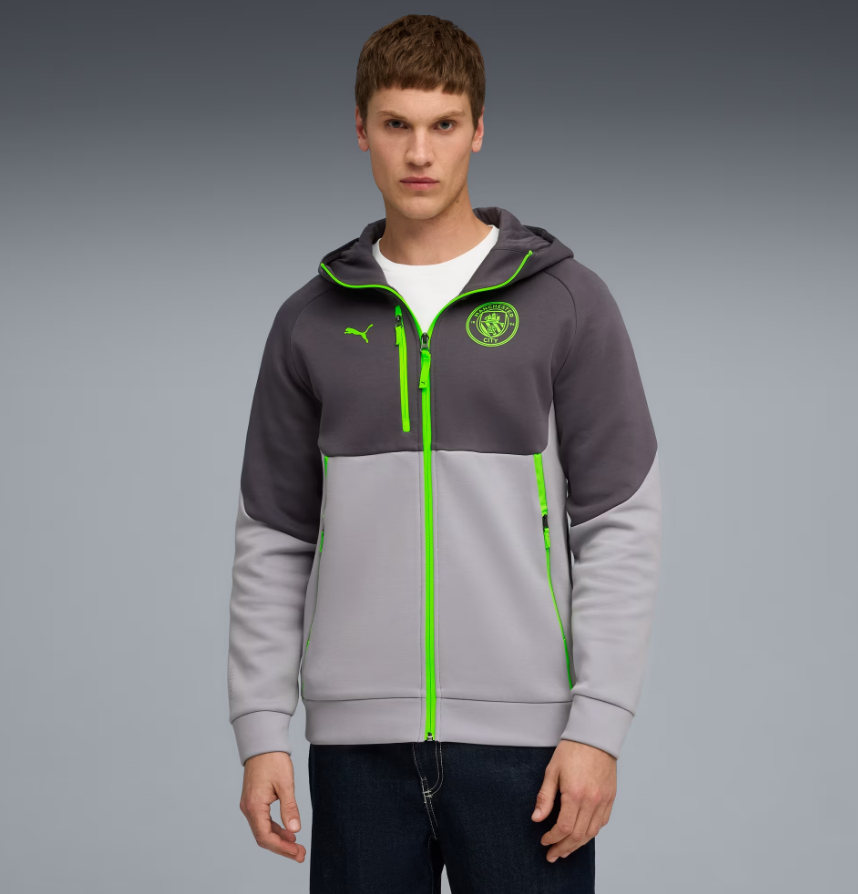 เสื้อฮู้่ดแมนเชสเตอร์ ซิตี้ PUMATECH Full-Zip ของแท้