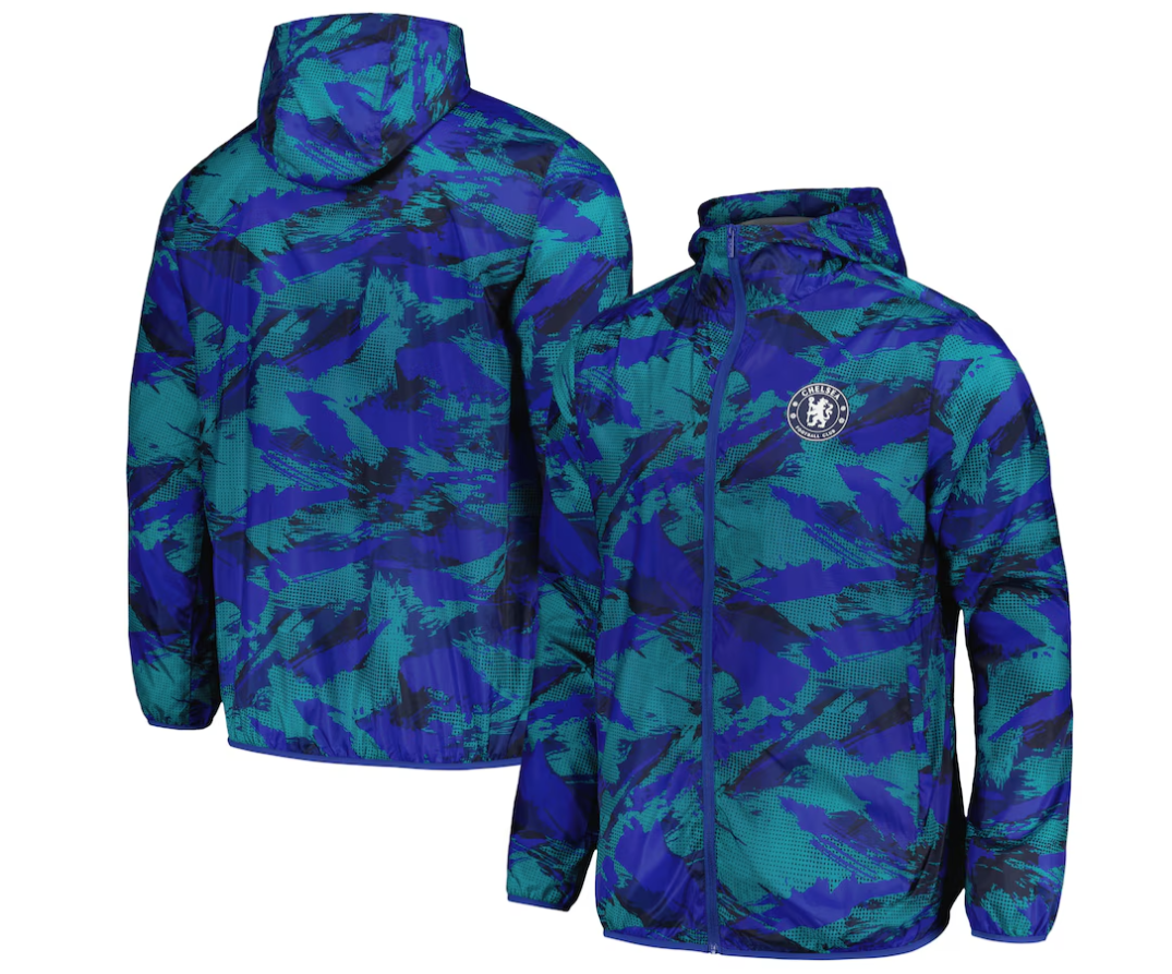 เสื้อแจ็คเก็ตเชลซี Active Camo Shower ของแท้