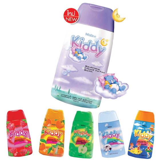 *พร้อมส่ง* Mistine Kiddy Head to Toe Bath 200ml แชมพูอาบน้ำ คิดดี้ 200มล. ดูแลผิวและผมของลูกน้อยอย่างอ่อนโยน