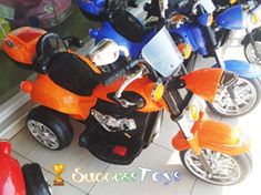 รถมอเตอร์ไซค์ฮาเล่ย์ รุ่น CW3118 มี 3 สี น้ำเงิน ส้ม แดง ดำ ขาว