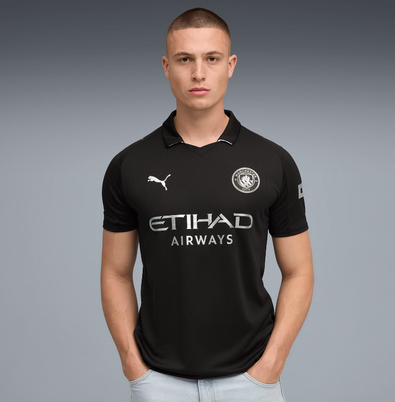 เสื้อแมนเชสเตอร์ ซิตี้ 2025 2026 ทีมเยือนรุ่นแฟนบอลของแท้