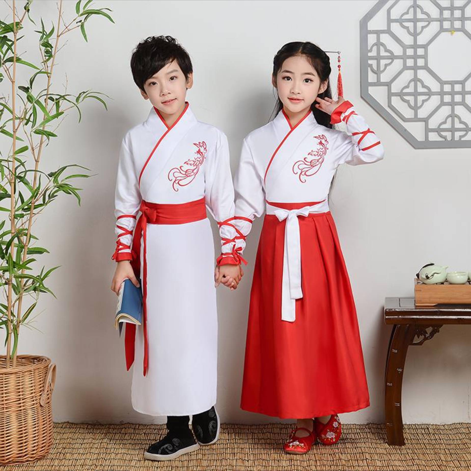 ชุดตรุษจีน ชุดประจำชาติจีน สไตล์จีนโบราณเด็กชาย