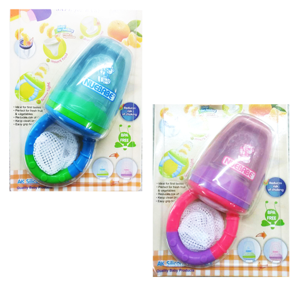 ชุดกัดผลไม้และดูดน้ำผลไม้ 2 IN 1 - Nuebabe