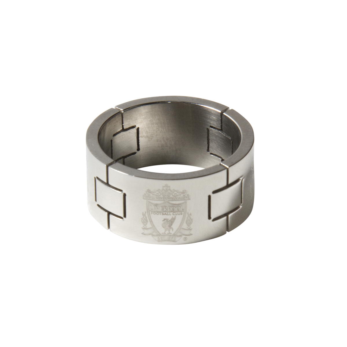 แหวนลิเวอร์พูลของแท้ 100% Liverpool fc Linked Crest Band Ring สวยงามมาก เหมาะสำหรับแฟนลิเวอร์พูล สวมใส่ เป็นที่ระลึก สะสม ของขวัญ แด่คนที่รัก