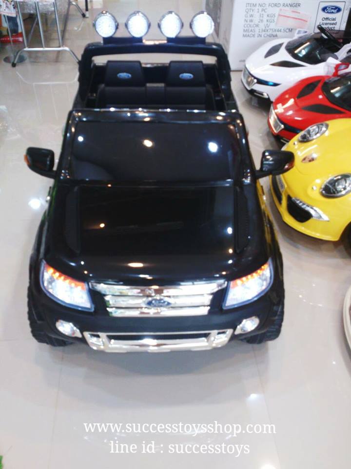 DK3646OR รถแบตเตอรี่ รถกระบะฟอร์ด FORD RANGER 2มอเตอร์ แบต 12V มีโช๊ค มี5สี แดง ขาว ดำ ส้ม ชมพู