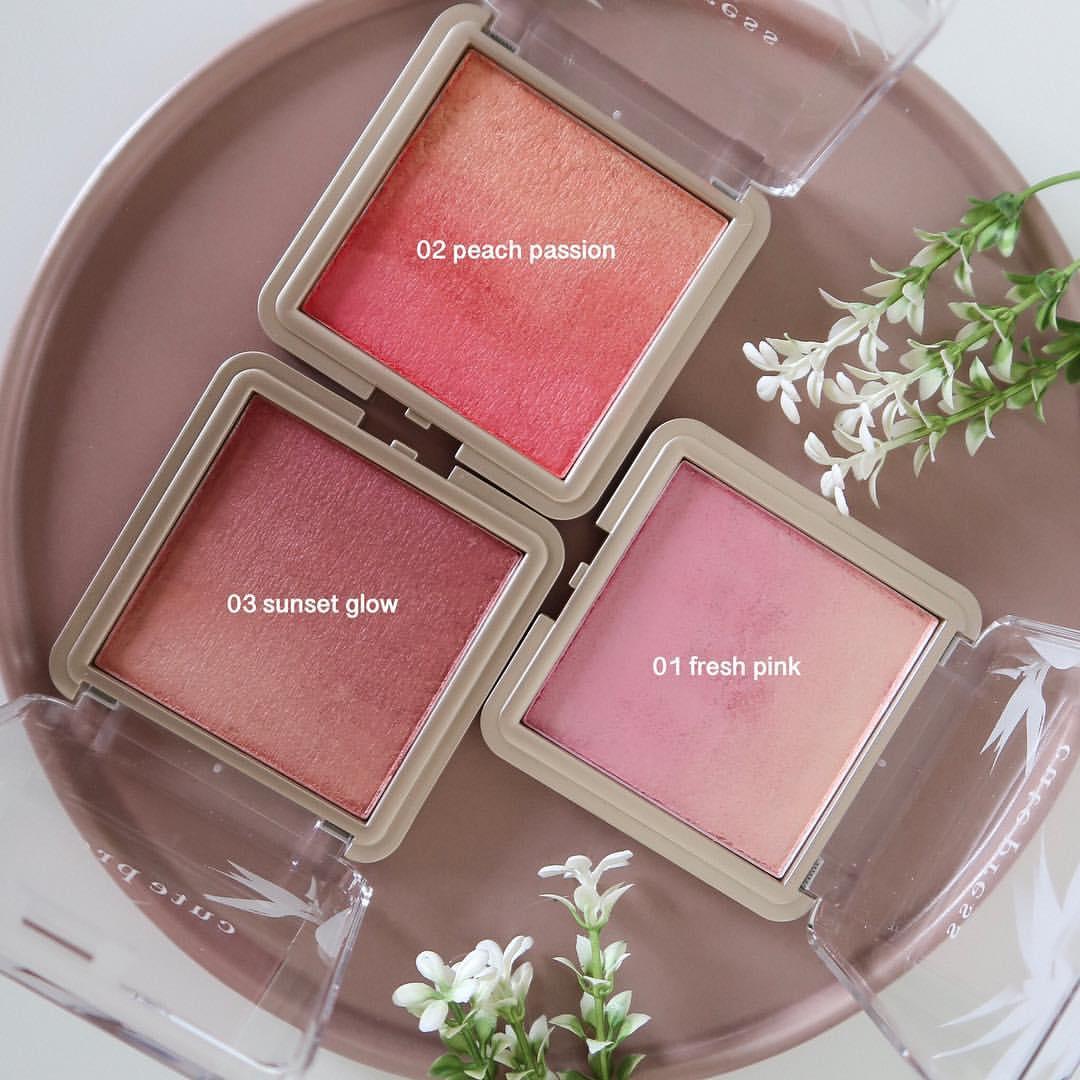Cute Press Nonstop Beauty Ombre Blush นอนสต็อป บิวตี้ ออมเบร บลัชออนไล่สีโทนเข้มและอ่อนในตลับเดียว จากคิวท์เพรส