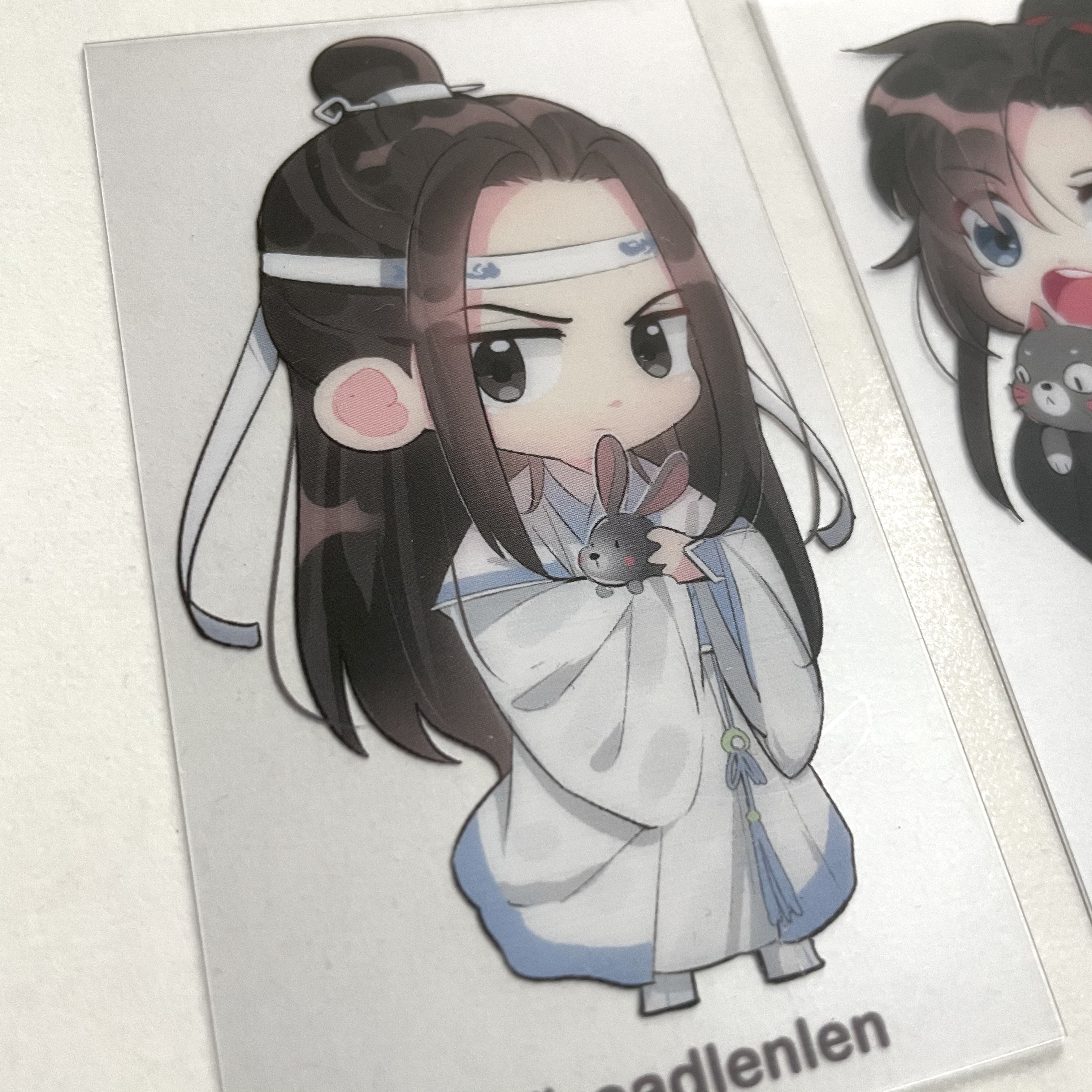 การ์ดใสแบบบางปรมาจารย์ลัทธิมาร 2 ใบ ร้าน Readlenlen