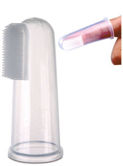 แปรงลิ้นทารก สวมนิ้ว Natur ซิลิโคน (BPA Free) ( 3 m+)