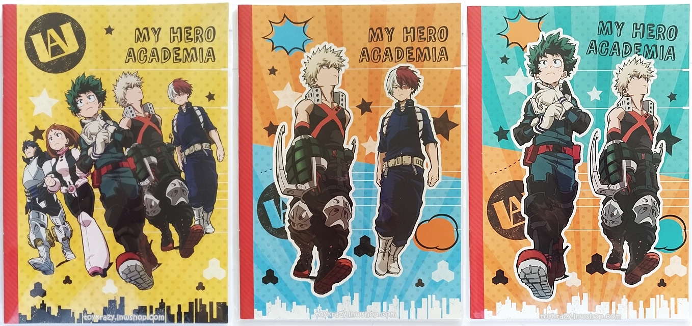 [เลือกลายได้] สมุดโน้ต My Hero Academia ขนาด A5