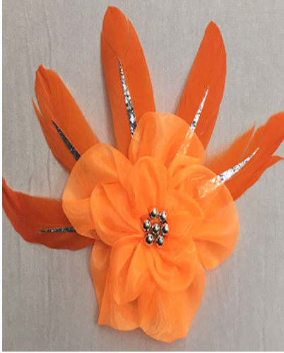 กิ๊ฟติดผมเเชนชีรูปดอกไม้ FLW03