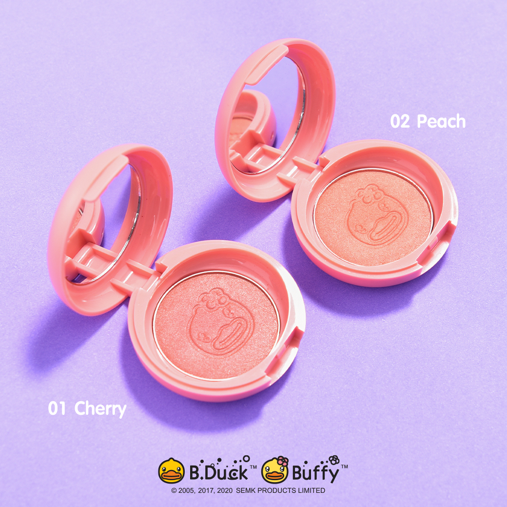 Mistine X Buffy Cheek Blush มิสทิน เอ็กซ์ บัฟฟี่ ชีค บลัช บลัชออนสร้างสีสัน ให้แก้มฉ่ำโกลว์แวววาว ดูชุ่มชื่นดุจแก้มเด็ก