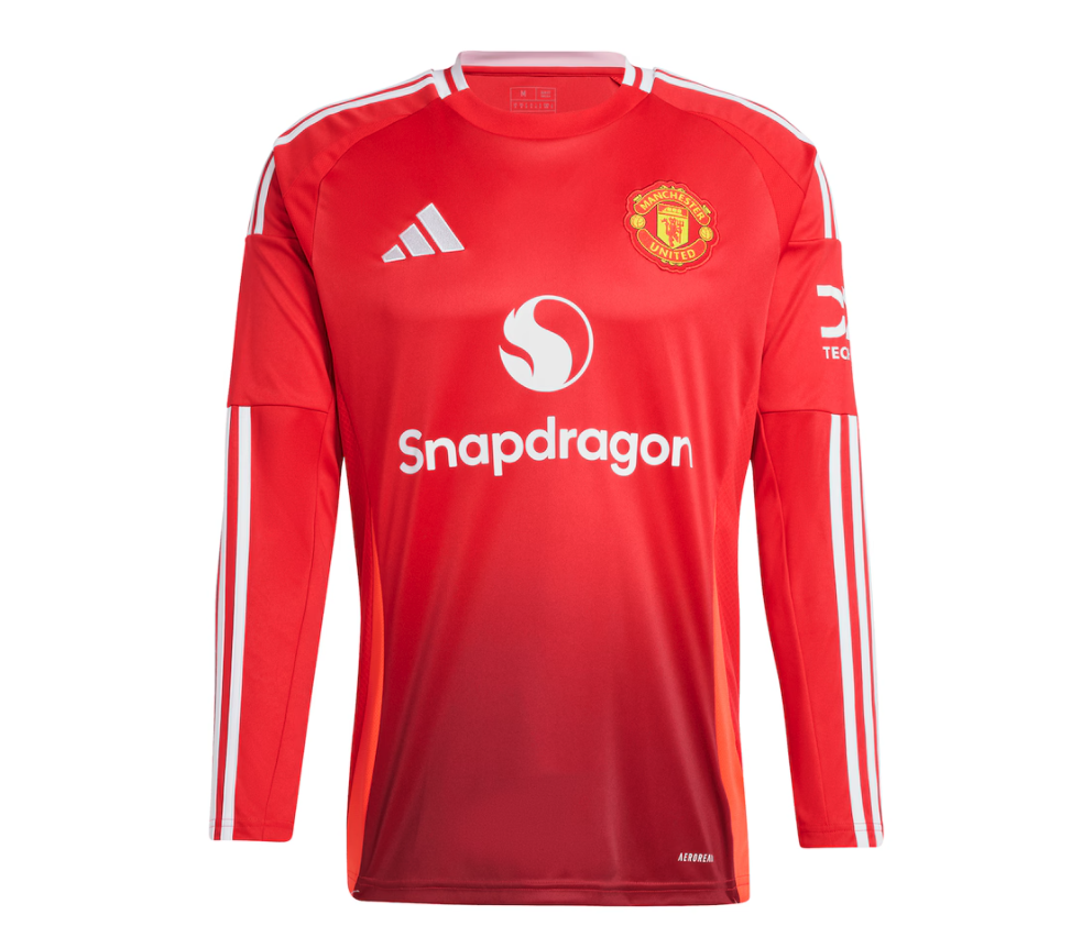 เสื้อแมนเชสเตอร์ ยูไนเต็ด 2024 2025 ทีมเหย้าแขนยาวของแท้
