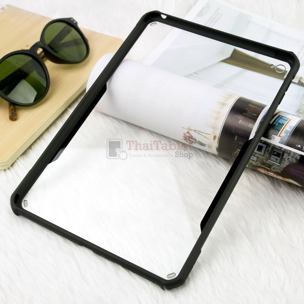XUNDD: เคส iPad Mini 4 รุ่นขอบสีหลังใส