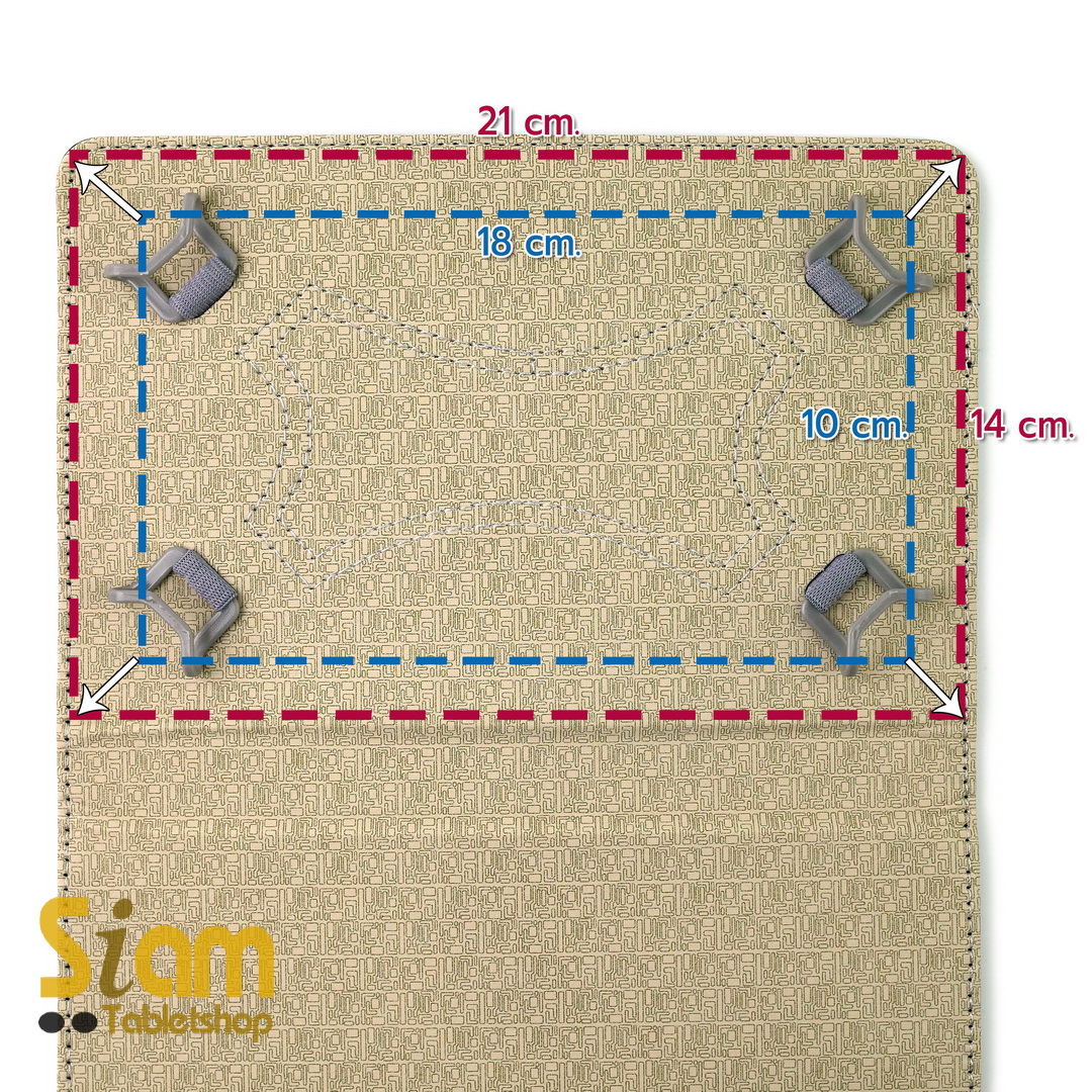 เคสคีย์บอร์ด เคส แท็บเล็ต iPad Lenovo Samsung ขนาด 7- 8 นิ้ว [แป้นไทยอังกฤษ]